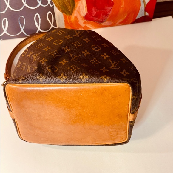 Louis Vuitton Petite Noe Brown Monogram Drawstring Bag - Picture 3 of 15